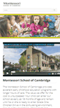 Mobile Screenshot of montessoricambridge.com